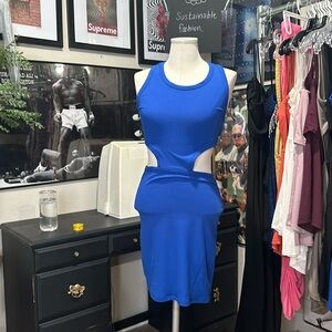 MEDIUM BLUE DRESS